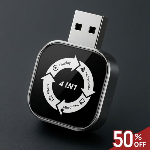 Ασύρματος αντάπτορας CarPlay 4 σε 1